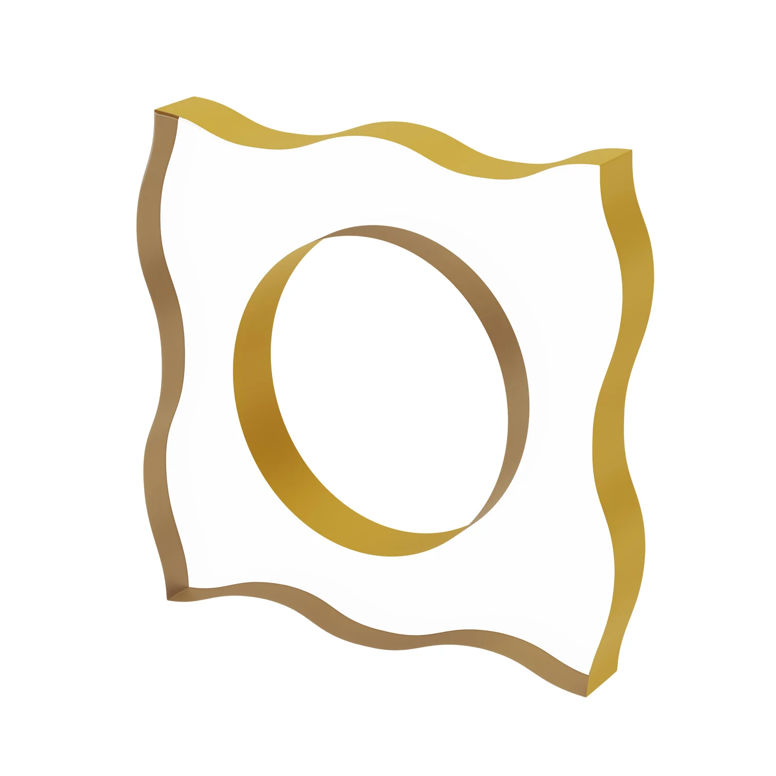 Wave Napkin Rings Set - Thumbnail 3