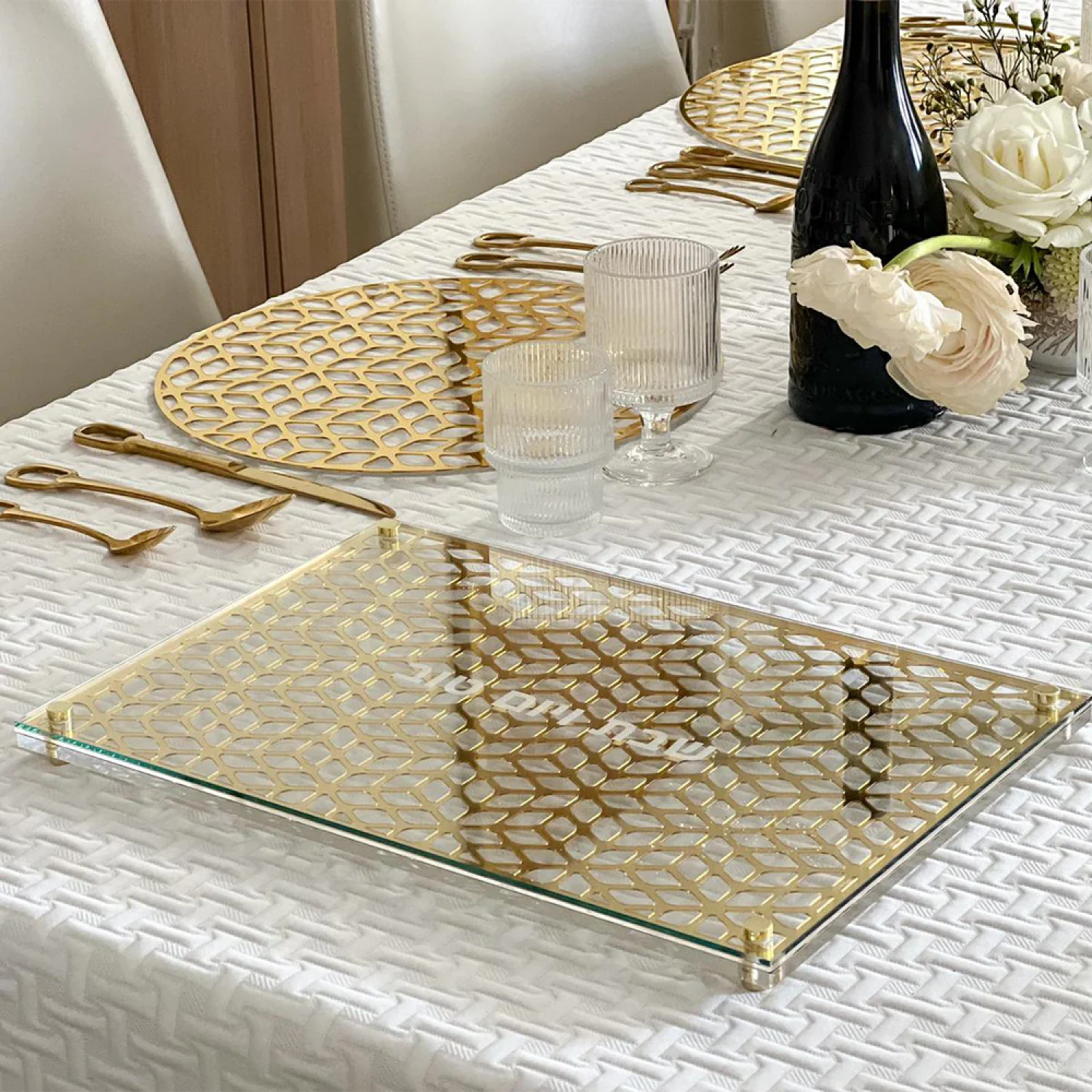 Gold Challah Board