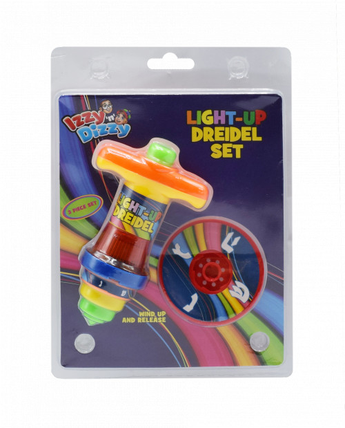 Light-Up Dreidel Set - Mekor Judaica