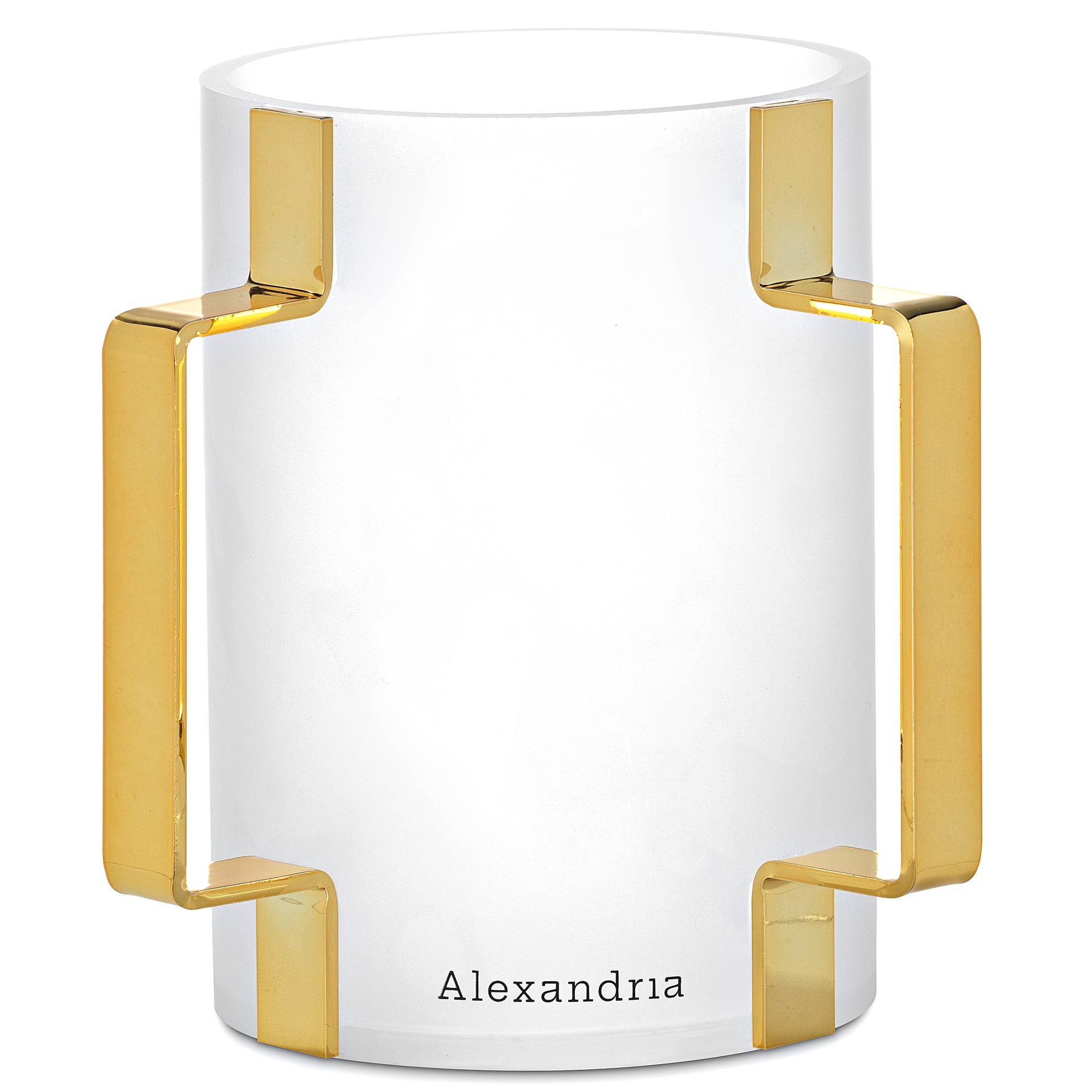 Alexandria Modern Lucite Wash Cup